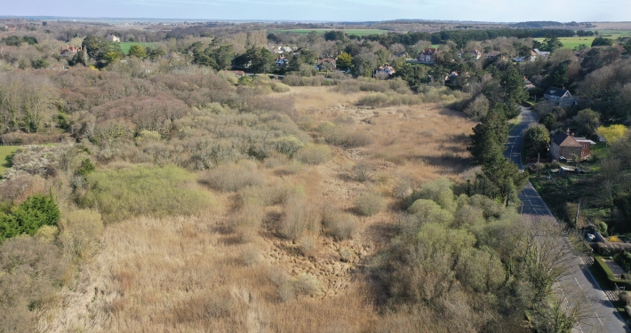 Afton Marsh Local Nature Reserve. April 2021